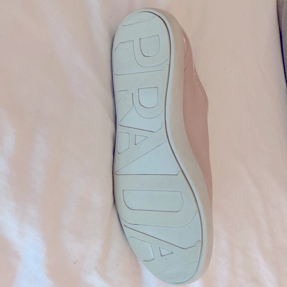 Women’s Prada Pink Patton Leather Sneakers with Original Satin Laces size 36 - Picture 5 of 7
